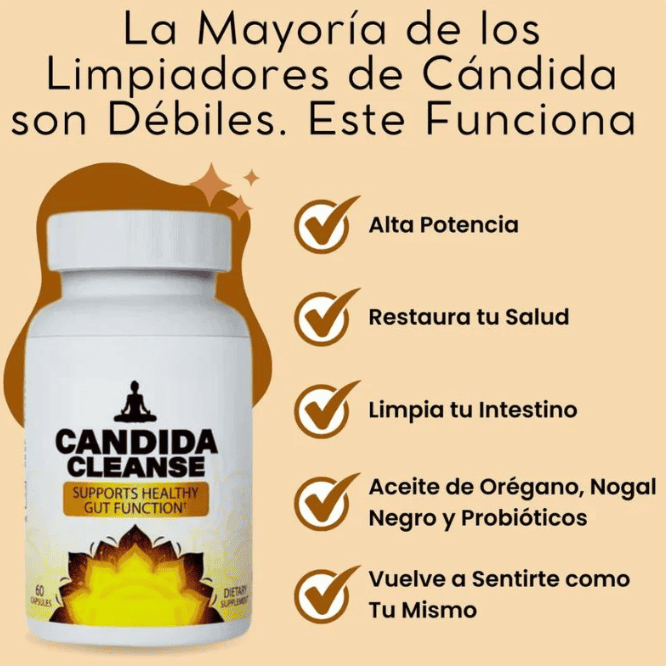 Cándida Cleanse (60 cápsulas)