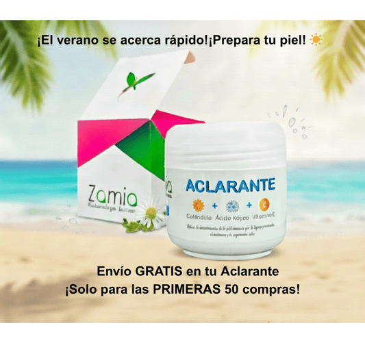 CREMA ACLARANTE NATURAL ZAMIA